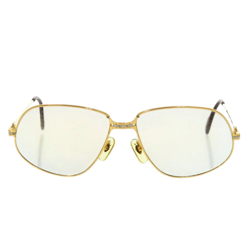 カルティエ ヴィンテージ マイヨン パンテール メタル ゴールド サングラス 1566【中古】CARTIER