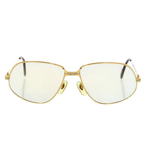 カルティエ ヴィンテージ マイヨン パンテール メタル ゴールド サングラス 1566【中古】CARTIER