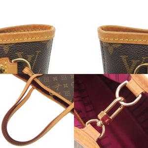 ルイ ヴィトン ネヴァーフルPM ポーチ付 モノグラム ピヴォワンヌ M41245 トートバッグ LV 1598【中古】LOUIS VUITTON