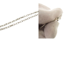 グッチ ロゴ プレート シルバー925 ネックレス ペンダント 1644【中古】GUCCI