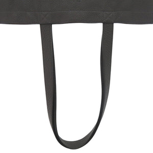 美品 フェンディ フェンディローマ Fendi Roma フラットトートバッグ 7VA426 シルバー金具 レザー スエード グレー レッド ワンショルダーバッグ 1683【中古】FENDI