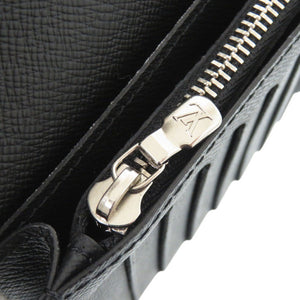 美品 ルイ ヴィトン ポルトフォイユ ブラザ NM ルーム ウィズ ア ビュー モノグラム エクリプス M81752 IC ノワール 長財布 LV 1720【中古】LOUIS VUITTON