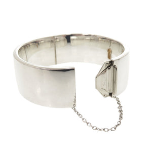 美品 ティファニー ハートロック シルバー925 K18PG 750PG シルバー バングル ブレスレット 1727【中古】TIFFANY&Co.