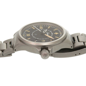 ジン インストゥルメント 856.B-UHR.M ブラック SS 自動巻き 腕時計 黒 1751【中古】Sinn
