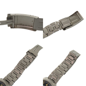 ジン インストゥルメント 856.B-UHR.M ブラック SS 自動巻き 腕時計 黒 1751【中古】Sinn