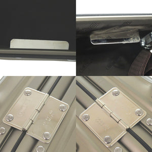 新品同様 リモワ トパーズ ビューティーケース 92338030 17L シルバー金具 アルミ チタンメタリック シャンパンゴールド アタッシュケース バッグ カバン 1774【中古】RIMOWA