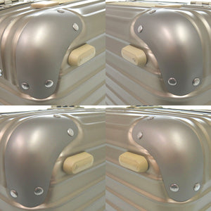 新品同様 リモワ トパーズ ビューティーケース 92338030 17L シルバー金具 アルミ チタンメタリック シャンパンゴールド アタッシュケース バッグ カバン 1774【中古】RIMOWA