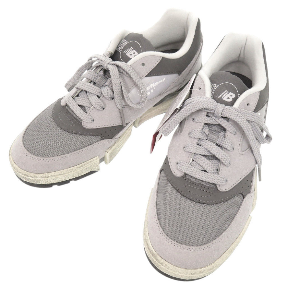 未使用 ニューバランス × Jaden Smith ジェイデン スミス MSFTSrep 0.01 サイズ27cm CTJSGR スエード メッシュ グレー スニーカー 1780【中古】NEW BALANCE メンズ