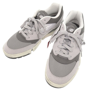 未使用 ニューバランス × Jaden Smith ジェイデン スミス MSFTSrep 0.01 サイズ27cm CTJSGR スエード メッシュ グレー スニーカー 1780【中古】NEW BALANCE メンズ