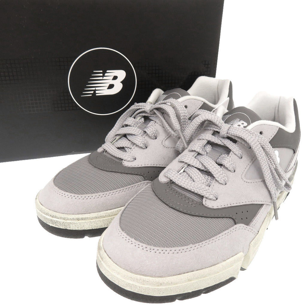 未使用 ニューバランス × Jaden Smith ジェイデン スミス MSFTSrep 0.01 サイズ27cm CTJSGR スエード メッシュ グレー スニーカー 1780【中古】NEW BALANCE メンズ