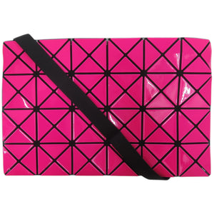 未使用 イッセイミヤケ BAOBAO バオバオ ルーセント BB61 AG633 ピンク ショルダーバッグ 1855【中古】ISSEY MIYAKE