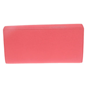 新品同様 フルラ L字ファスナー レザー ピンク 長財布 1863 【中古】Furla