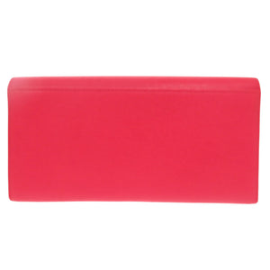 新品同様 フルラ 2つ折り L字ファスナー レザー レッド 長財布 赤 1864【中古】Furla