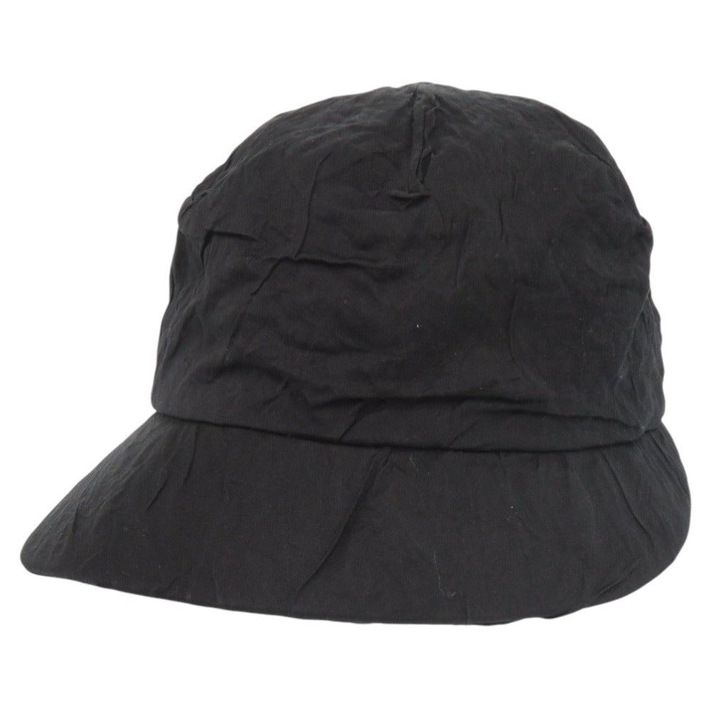 美品 クリスチャンディオール コットン/メタル ブラック 帽子 黒 1889【中古】Christian Dior