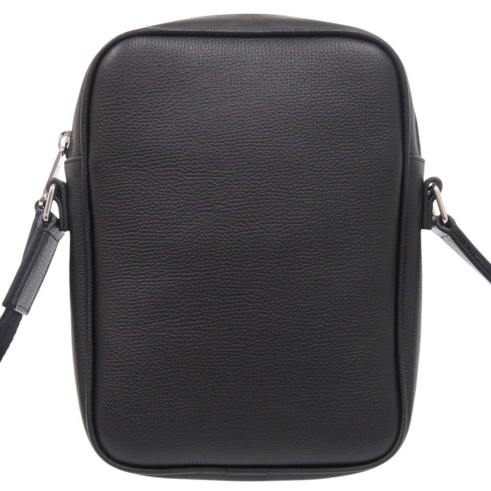 美品 バーバリー ノバチェック レザー ブラック ショルダーバッグ 黒 1903【中古】BURBERRY