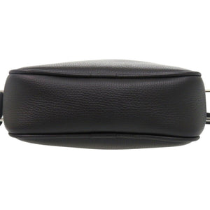 美品 バーバリー ノバチェック レザー ブラック ショルダーバッグ 黒 1903【中古】BURBERRY