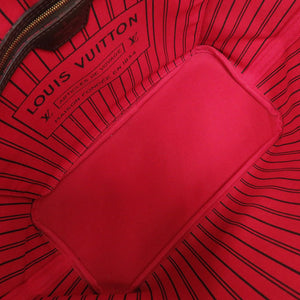 美品 ルイ ヴィトン ネヴァーフルMM ポーチ付 ダミエ スリーズ N40599 トートバッグ LV 1913【中古】LOUIS VUITTON