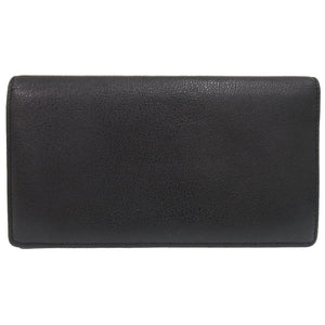 美品 シャネル カメリア 13番台 レザー ブラック ココマーク 長財布 黒 1938【中古】CHANEL