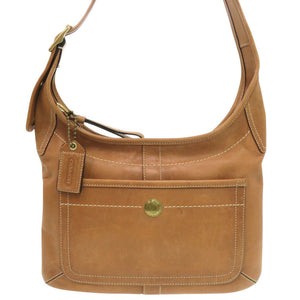 コーチ レザー ブラウン ショルダーバッグ 1950【中古】COACH