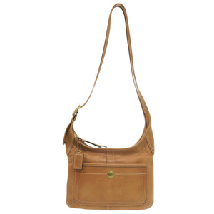 コーチ レザー ブラウン ショルダーバッグ 1950【中古】COACH