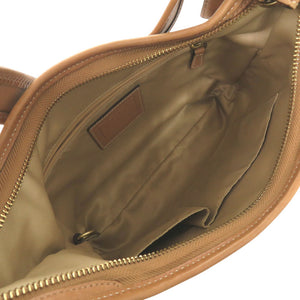 コーチ レザー ブラウン ショルダーバッグ 1950【中古】COACH