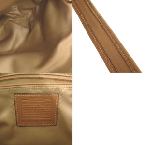 コーチ レザー ブラウン ショルダーバッグ 1950【中古】COACH