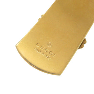 グッチ ロゴ メタル ゴールド マネークリップ 1955【中古】GUCCI メンズ
