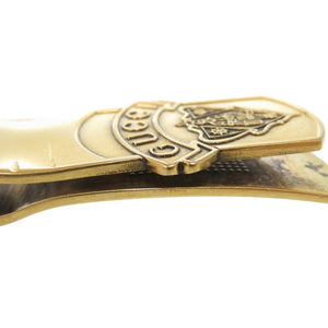 グッチ ロゴ メタル ゴールド マネークリップ 1955【中古】GUCCI メンズ