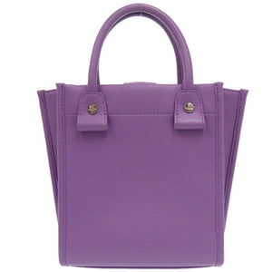新品同様 ヴィヴィアンウエストウッド 2way TEDDY SMALL TOTE CROSSBODY レザー パープル ショルダーバッグ 紫 1957【中古】Vivienne Westwood