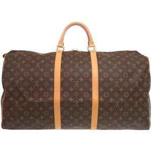 美品 ルイ ヴィトン キーポル60 モノグラム M41422 ボストンバッグ LV 1972【中古】LOUIS VUITTON