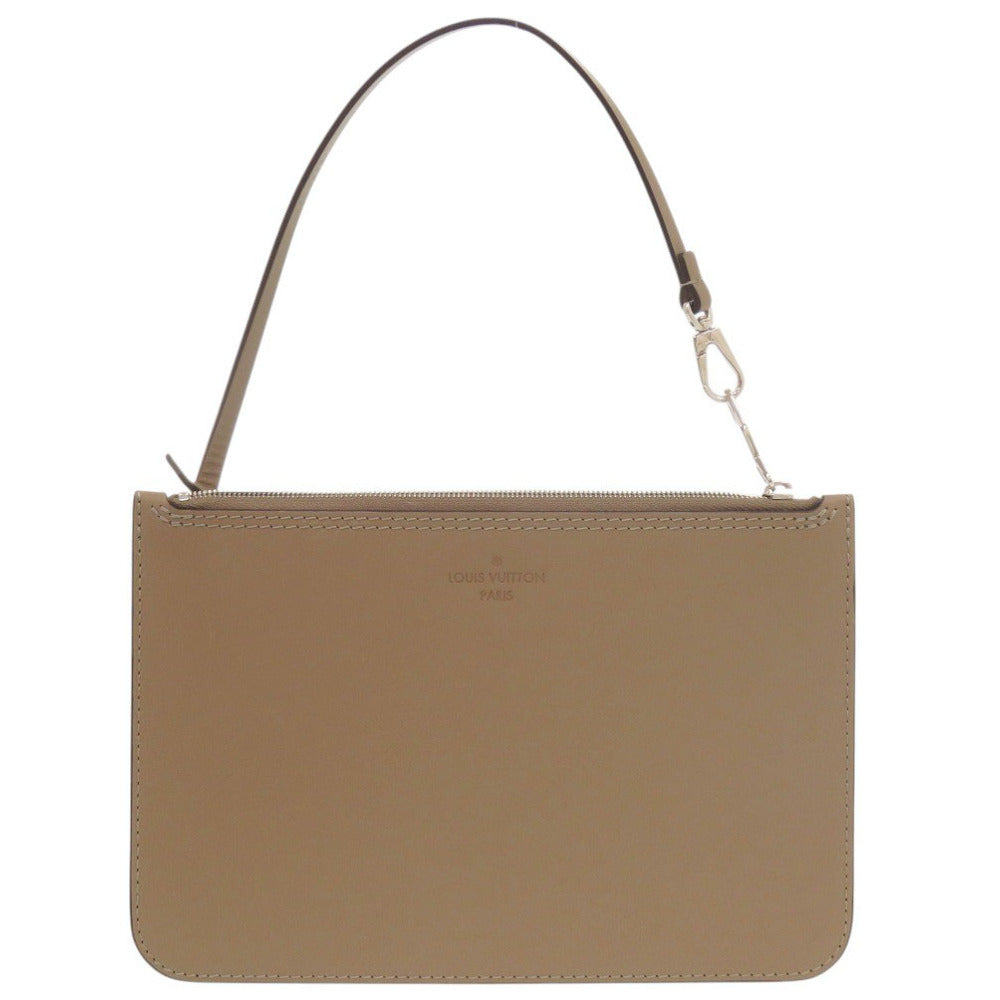 新品同様 ルイ ヴィトン ヒナMM用ポーチ レザー ブラウン 茶 LV 1988【中古】LOUIS VUITTON