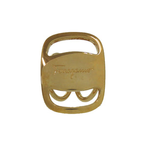 美品 サルヴァトーレフェラガモ ヴァラ 0089560 スカーフリング メタル ゴールド 金 0004【中古】Salvatore Ferragamo