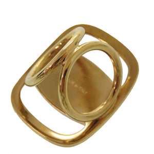 美品 サルヴァトーレフェラガモ ヴァラ 0089560 スカーフリング メタル ゴールド 金 0004【中古】Salvatore Ferragamo