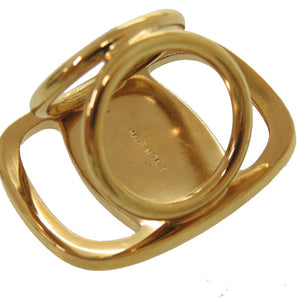 美品 サルヴァトーレフェラガモ ヴァラ 0089560 スカーフリング メタル ゴールド 金 0004【中古】Salvatore Ferragamo