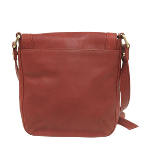 美品 ロンシャン レザー レッド ショルダーバッグ 赤 0037【中古】Longchamp