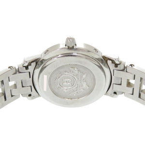 エルメス クリッパー CL4.210 SS ピンク クオーツ 腕時計 0054【中古】HERMES