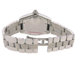 新品同様 カルティエ ロードスター LM W62025V3 自動巻き 腕時計 SS シルバー 0112【中古】CARTIER メンズ