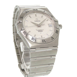 美品 オメガ コンステレーション パーペチュアルカレンダー 1552.30 SS シルバー クオーツ 腕時計 0117【中古】OMEGA