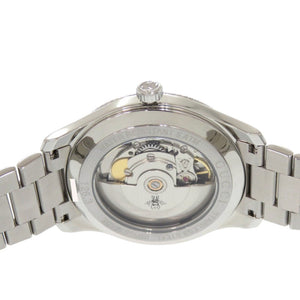 新品同様 グッチ Eryx エリクス デイト 126.3 シルバー SS 自動巻き 腕時計 0122【中古】GUCCI