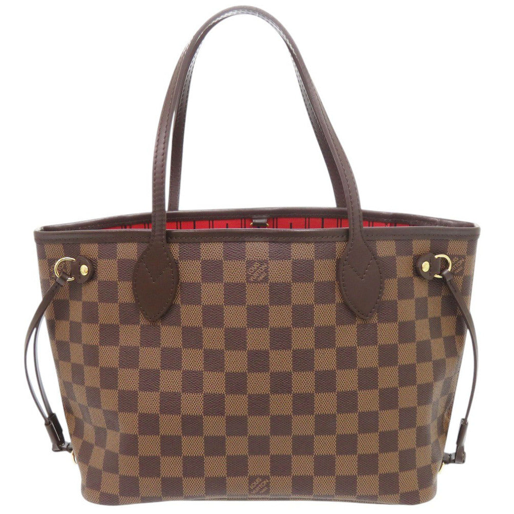新品同様 ルイ ヴィトン ネヴァーフルPM ダミエ スリーズ N51109 トートバッグ LV 0158【中古】LOUIS VUITTON