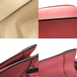 美品 ヴァレクストラ パンチ レザー ピンク トートバッグ 0260【中古】Valextra