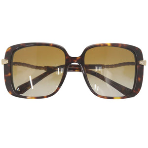 美品 ブルガリ セルペンティ 8237-B-F プラスチック メタル ラインストーン ブラウン サングラス 0287【中古】BVLGARI