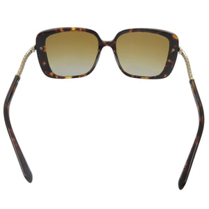 美品 ブルガリ セルペンティ 8237-B-F プラスチック メタル ラインストーン ブラウン サングラス 0287【中古】BVLGARI