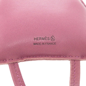 美品 エルメス フクロウ プティアッシュ アニョーミロ パープル バッグチャーム 紫 0298 【中古】 HERMES