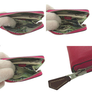美品 エルメス アザップシルクインコンパクト Silk-In Compact Z刻印(2021年製) シルバー金具 バレニア エプソン フランボワーズ ナタ ピンク クリーム コインケース 0309【中古】HERMES
