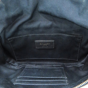 サンローランパリ レザーボディバッグ FLY505671 レザー ブラック ウエストバッグ 黒 0323【中古】SAINT LAURENT PARIS メンズ