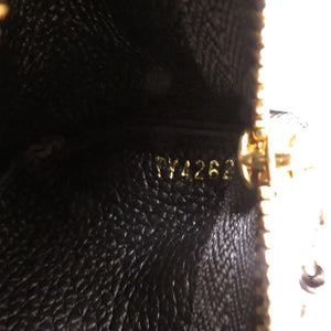 美品 ルイ ヴィトン ポシェットクレ モノグラム アンプラント M80885 ノワール コインケース 黒 LV 0337【中古】LOUIS VUITTON