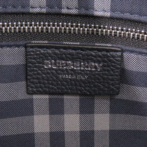 美品 バーバリー 2WAY 8094243 レザー ダークネイビー ビジネスバッグ ブリーフケース 0356【中古】BURBERRY メンズ