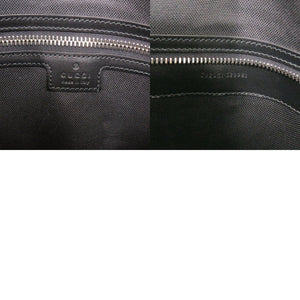 新品同様 グッチ 792081 GGスプリームキャンバス ブラック ショルダーバッグ 黒 0372【中古】GUCCI メンズ