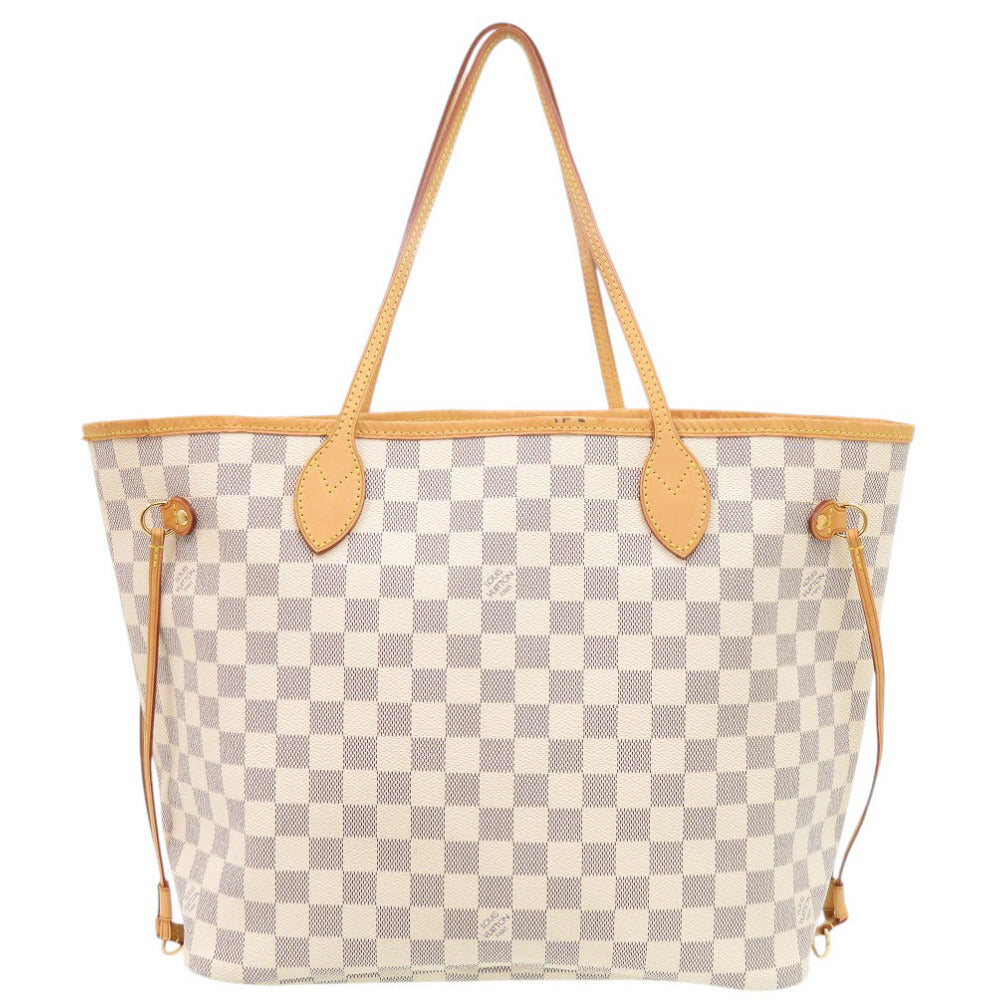 ルイ ヴィトン ネヴァーフルMM ダミエ アズール N51107 トートバッグ LV 0383【中古】LOUIS VUITTON